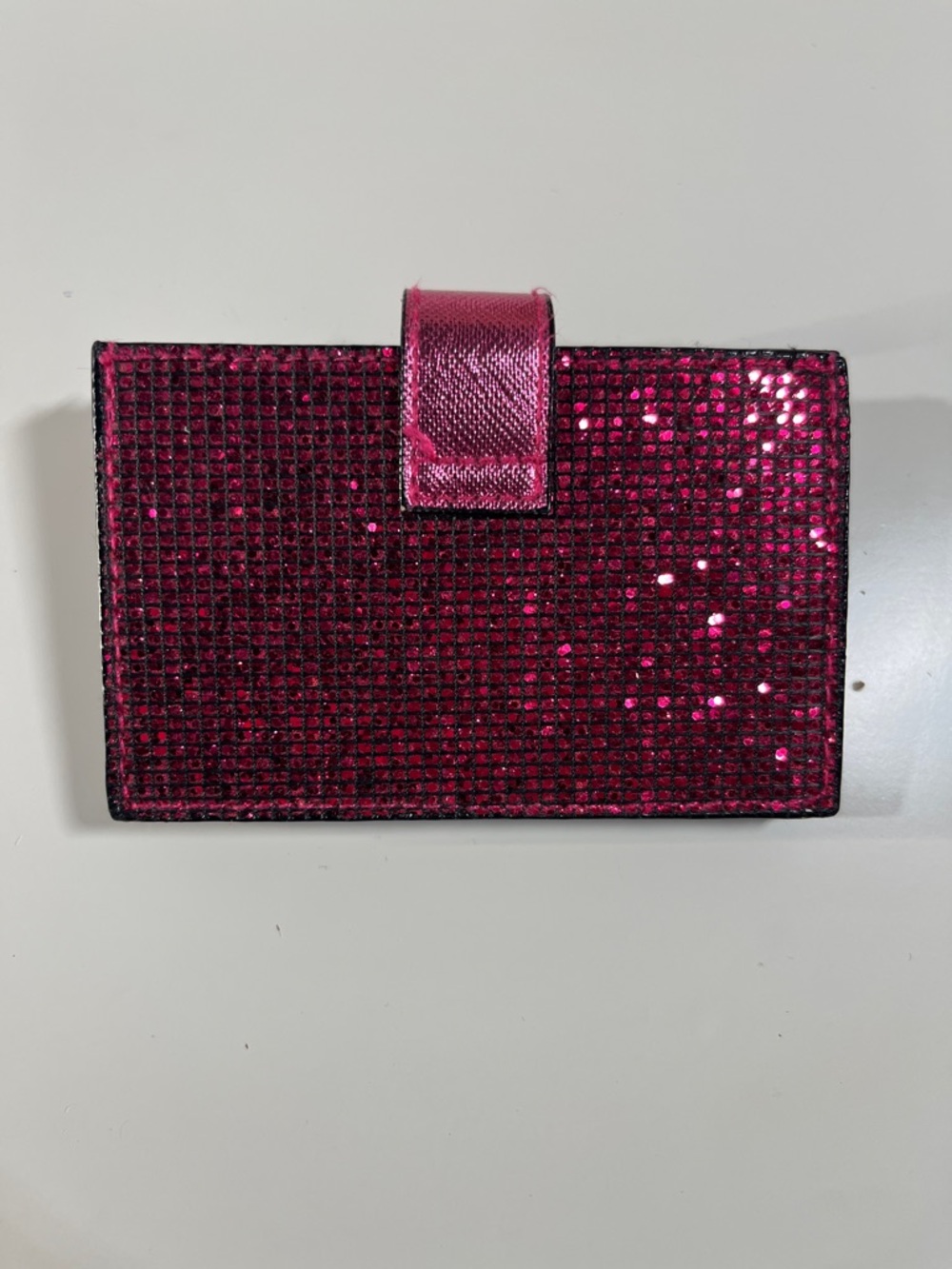 Victoria's Secret Pink Sequin card Wallet - Picture 3 of 3